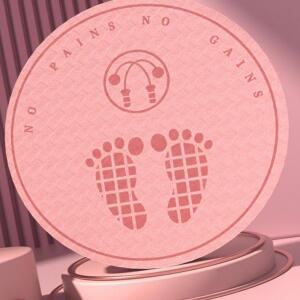 [2개구성] 실내 운동 쿠션 패드 스트레칭 선없는 용 와이어 홈트 무소음 줄넘기 매트 EW9DACB7