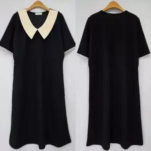 빅사이즈레이스원피스 U410L504 러브레터하객룩롱원피스 BS (34055715A)