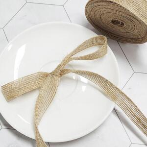 [2개구성] 선물 15mm 10cm 데코 빈티지 포장 리본 끈 마 EWE52B75