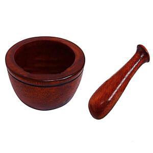 [2개구성] YH유통 절구공이 마늘다지기 작은 이유식 미니 깨갈이 세트 LWDB1CC9