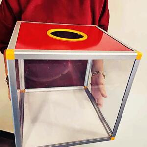 함 대형 케이스 30cm 행운 연말모임 동호회 생일 응모상자 추첨박스 공 이벤트용품 뽑기 EWFGIE72