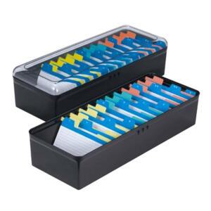 [2개구성] 탈착식 1P 아크릴 상자 명 보관 쿠폰 카드 GJWFKCZ15