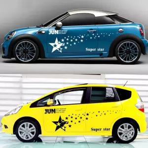 데코 포인트스티커 슈퍼스타 스티커 자동차용품 차량용