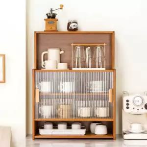 원목 미니찬장 빈티지 그릇장 주방 찻장 엔틱 카페장