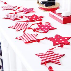 [2개구성] 펠트별 가랜드 크마스 데코 소품 트리 성탄절 벽 BHW9A226A