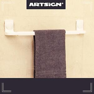 [2개구성] 수건걸이 욕실수납 타올걸이 포인트 대 백색 수건거치 BHW9AEF5A