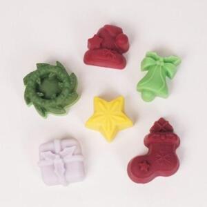 [2개구성] 제휴업체 수제 비누 크리스마스 diy 석고공예 아트 실리콘 레진 모양 데코 만들기 LWE43C36