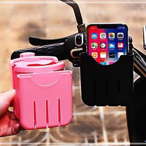 [2개구성] 에코벨 물통 간편설치 핑크 거치대 자전거 2종 컵홀더 FAWFHKLUN