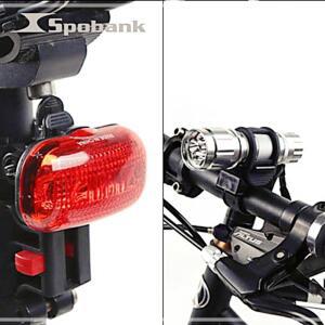 [2개구성] 주스포뱅크 안전 라이트 자전거 등 용 전조 후미 세트 LWBB271A