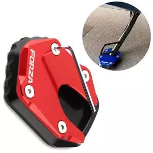 혼다 호환 포르자 750 바이크 오토바이 액세서리 킥스탠드 사이드 스탠드 확장 패드 발 지지 플레이트 FORZ