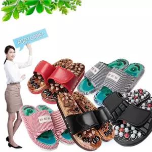 천연자갈지압 마사지 지압 아이린 발지압신발 마노옥석 여성지압