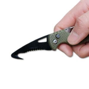 [2개구성] 폴딩 노끈 KEYHOLDER 박스개봉 훅커터 밴딩커터 로프커팅 다용도 BHWE3B76C