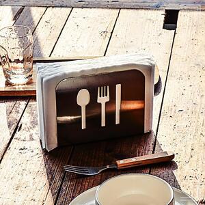 [2개구성] 꽂이 냅킨 식당 스틸 테이블소품 보관 홀더 BHW2EA47D