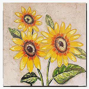 돈을 부르는 노랑 유화 아크릴 집들이선물용 풍수인테리어 개업선물 액자 그림 거실 해바라기 NW9CA5EC