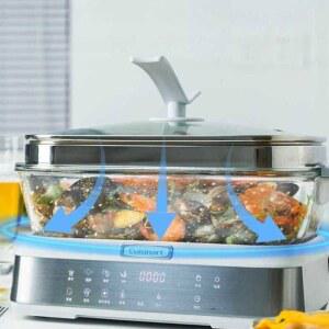 스텐 찜기 전기 전기스텐찜기 밥솥 스팀기 유럽내수용 다용도 STM1000