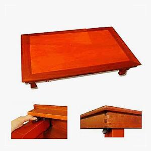 예드림직교자 4~6인용90 x 75 누비커버포함 학교 교실 학원 관공서 제수용품 옻칠제기 제사 상 NWFGDR80