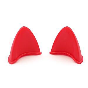 [2개구성] 삼에스주 레드2개1세트 장식 오토바이 용품 헬멧 스티커 고양이귀 FAW7EE0BA