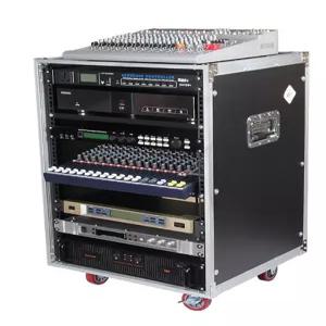 오디오 앰프 믹서기 콘솔 선반 랙 하드케이스 이동식