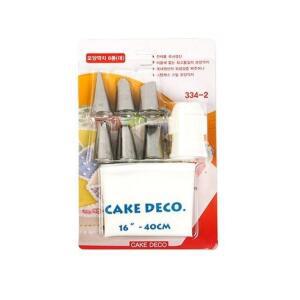 [2개구성] 모양깍지세트 짤주머니 대형케이크장식 6종모양깍지 케이크 생크림 쿠키 데코레이션 AWFIR1GS