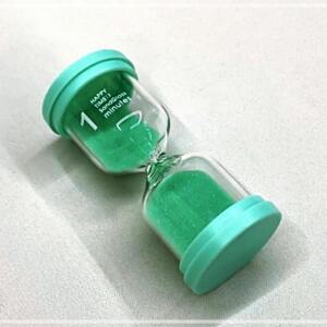 [2개구성] 탁상용 1 주방 사우나 양치 모래시계 타이머 분 AWFGUZHR