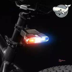 안전한 태양광 후미등 에너지 자전거uvw539