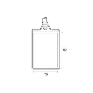 [2개구성] 이름표 프리젠테이션 네임텍 네임태그 세미나 회의 네임택 이름택 FAW60579B