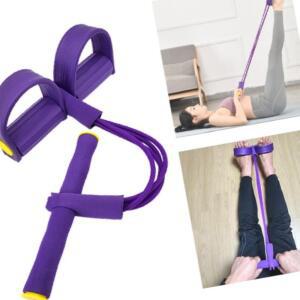 [2개구성] 홈트레이닝 4라인 고무밴드 스트레칭밴드 튜빙밴드 요가밴드 밴드그립바 풀업밴드 AEWBE1B1C