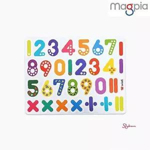 자석글자 학습자석 공부용 1P 숫자efg375