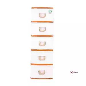 슬림원목정리함 5단pqr177