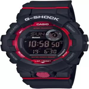 카시오 G-Shock 무브 GBD800-1 블랙 스포츠 워치 충격 저항 200M WR 스텝 카운터 블루투스 연결 훈련 기능