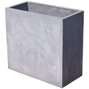 45x22x60 시멘트 옥상 거실 식물 직형 키높이 토분 검은색 텃밭 대형화분 사각