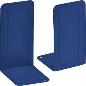 아크리멧 프리미엄 메탈 북엔드(헤비 듀티)(딥 블루 컬러)(1쌍)