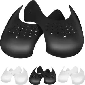 에어 포스 1 ？ 조던 덩크 로우 4켤레 신발 주름 보호대 대부분의 신발에 적합한 남성용 7.5-12/여성용 방지