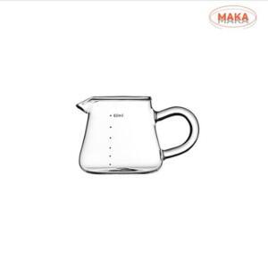 [2개구성] 허젠딩즈후글라스 MAKA 마카 밀크_60ml 커피잔 유리잔 컵 내열 저그 QWBA4D56