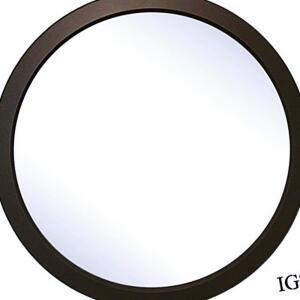 IG7130 월넛 원형 28cm 인테리어소품 집들이 선물 벽거울 KW017049