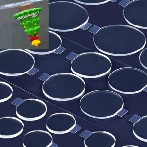 스티커 도트 양면 접착 세트 필 핸들, 3종 클리어 탈착식 퍼티, 포스터 걸이식 풍선 아치 박물관 젤 파티