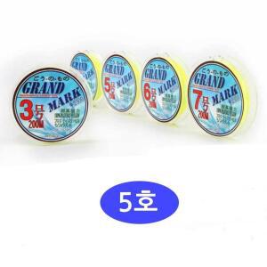 [2개구성] 5호 민물 소품 배스 릴 라인 낚싯 투 ARW6548B5