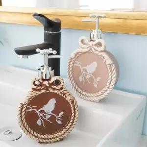 [마이모노샵][마이모노샵] 욕실 바디 세제 보관 수납 담는 공병 통 리본 디스펜서 (17395875)