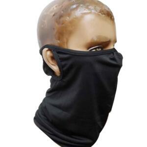 [2개구성] QN 넥워머 용마스크 목티 귀걸이 멀티스카프라이딩용 검정 AEW211F8F