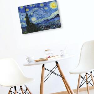[2개구성] 별이 빛나는 밤 인테리어소품 명화 반 그림 액자 고흐 EWC191C0