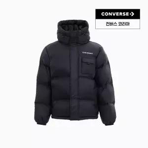 CONVERSE 컨버스 퍼피 후디 패디드 재킷 블랙 UCJ146-023 978023