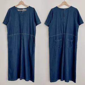 빅사이즈데님원피스 S518L504 브리루즈청반팔원피스 RD (33571958A)