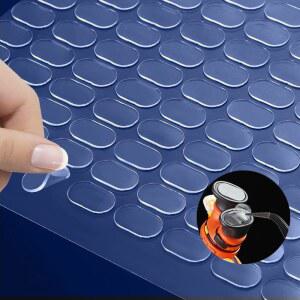 300개 투명 접착 도트 양면 끈적끈적한 택 - 포스터, 사진, 오피스 및 홈 페스티벌 파티 장식 등을 위한