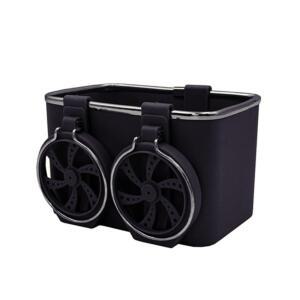 [2개구성] 삼에스주 수납함 포켓 콘솔박스 C18 블랙 거치대 수납용품 DUWAA7666