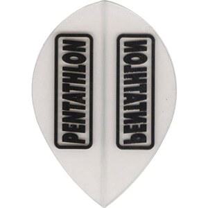 미국 다트 펜타슬론 클리어 배 모양 비행 - 3세트(9회 비행) 100마이크로 엑스터프