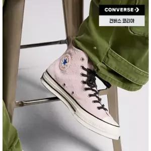 CONVERSE 컨버스 A15981C 척70 스타즈 스웨이드 하이 보드화 스니커즈 단화 핑크 978156