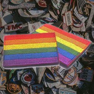 찍찍이 와펜 밀리터리 무지개 패치lmn091