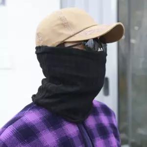 [셀러에이드]2종 1개 기모 넥워머 니트 민자 방한워머 목도리 마스크 두건