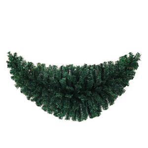 [2개구성] 트리벽장식 120cm 일반가렌드 장식소품 반달형 트리 크리스마스 트리장식 BHWB2960C