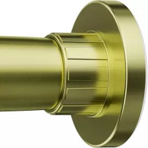 아우셈쿠 샤워 커튼봉 32-80인치 조절 가능 - 1인치 직경의 헤비 듀티 노 드릴 스프링 텐션 샤워봉 욕실용